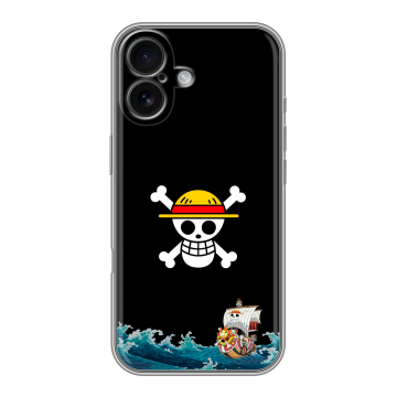 Силиконовый чехол на Iphone 16 с принтом One Piece Ван Пис Силиконовый чехол на Iphone 16 с принтом One Piece Ван Пис