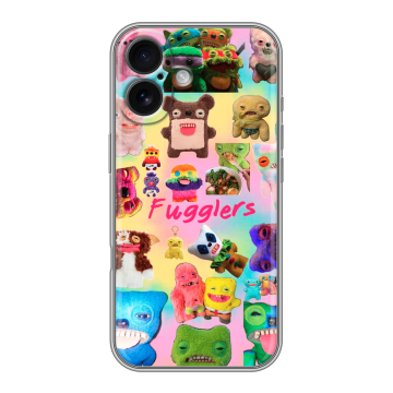 Силиконовый чехол на Iphone 16 с принтом Флагер Fuggler