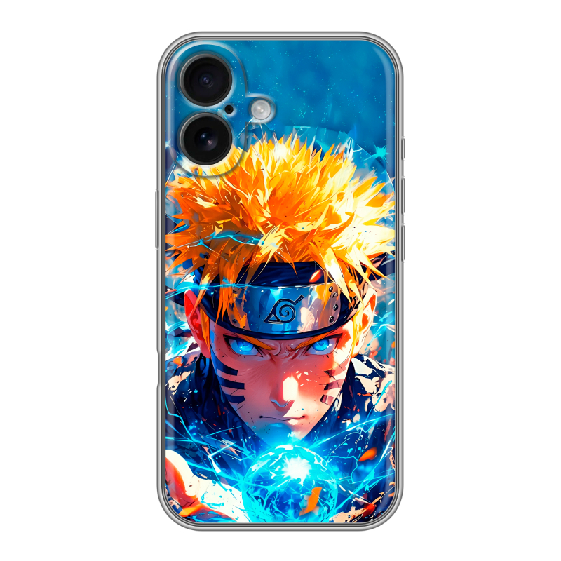 Силиконовый чехол на Iphone 16 с принтом Аниме Наруто Naruto Силиконовый чехол на Iphone 16 с принтом Аниме Наруто Naruto