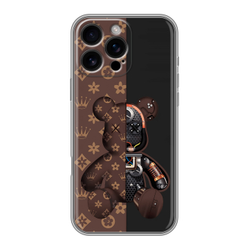 Силиконовый чехол на Iphone 16 Pro Max с принтом Луи робот Силиконовый чехол на Iphone 16 Pro Max с принтом Луи робот