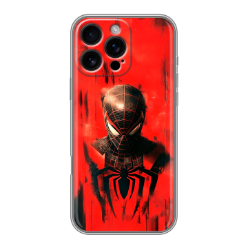 Силиконовый чехол на Iphone 16 Pro Max с принтом человек паук spiderman Силиконовый чехол на Iphone 16 Pro Max с принтом человек паук spiderman