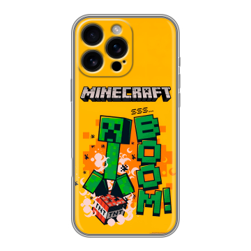 Силиконовый чехол на Iphone 16 Pro Max с принтом Майнкрафт Minecraft Силиконовый чехол на Iphone 16 Pro Max с принтом Майнкрафт Minecraft