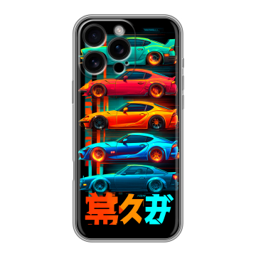 Силиконовый чехол на Iphone 16 Pro Max с принтом машины тачки Силиконовый чехол на Iphone 16 Pro Max с принтом машины тачки