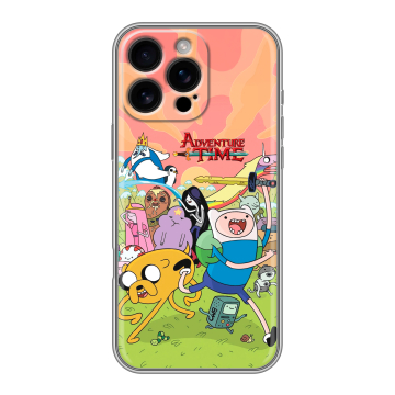 Силиконовый чехол на Iphone 16 Pro Max с принтом Adventure time Время приключений Силиконовый чехол на Iphone 16 Pro Max с принтом Adventure time Время приключений