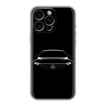 Силиконовый чехол на Iphone 16 Pro Max с принтом Mercedes Мерседес Силиконовый чехол на Iphone 16 Pro Max с принтом Mercedes Мерседес