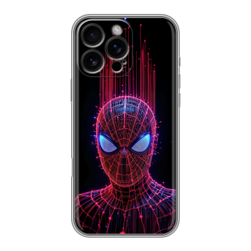 Силиконовый чехол на Iphone 16 Pro Max с принтом Spiderman Человек паук Силиконовый чехол на Iphone 16 Pro Max с принтом Spiderman Человек паук
