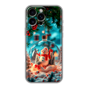 Силиконовый чехол на Iphone 16 Pro Max с принтом Новый год Силиконовый чехол на Iphone 16 Pro Max с принтом Новый год