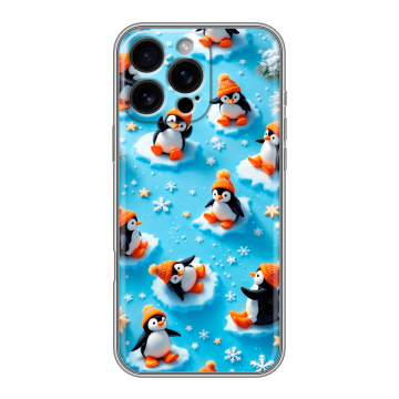 Силиконовый чехол на Iphone 16 Pro Max с принтом Новый год Силиконовый чехол на Iphone 16 Pro Max с принтом Новый год