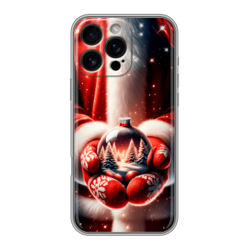 Силиконовый чехол на Iphone 16 Pro Max с принтом Новый год Силиконовый чехол на Iphone 16 Pro Max с принтом Новый год