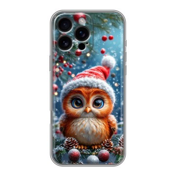 Силиконовый чехол на Iphone 16 Pro Max с принтом Новый год Силиконовый чехол на Iphone 16 Pro Max с принтом Новый год