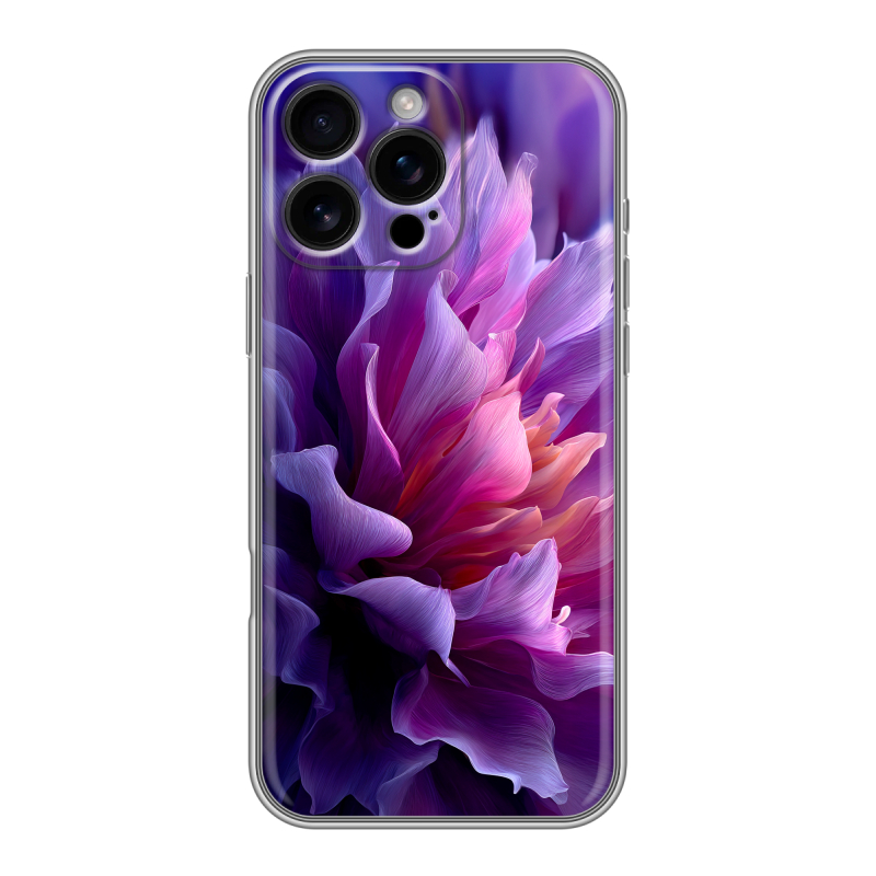 Силиконовый чехол на Iphone 16 Pro Max с принтом женский цветы Силиконовый чехол на Iphone 16 Pro Max с принтом женский цветы