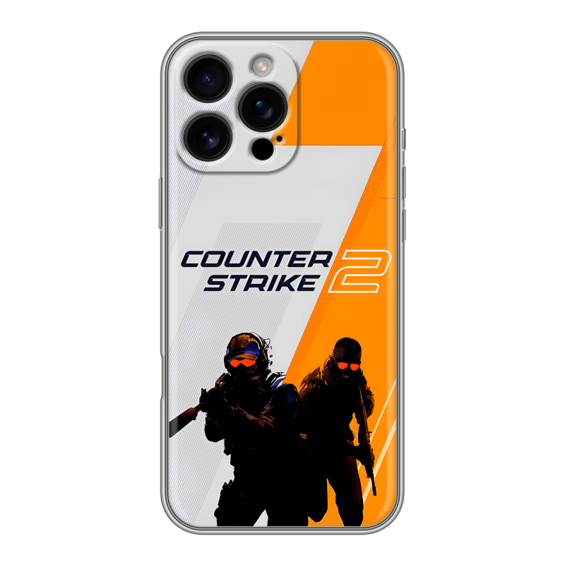 Силиконовый чехол на Iphone 16 Pro Max с принтом Counter Strike Силиконовый чехол на Iphone 16 Pro Max с принтом Counter Strike