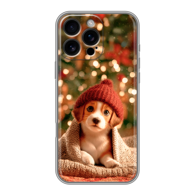 Силиконовый чехол на Iphone 16 Pro Max с принтом Новый год Силиконовый чехол на Iphone 16 Pro Max с принтом Новый год
