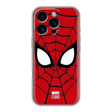 Силиконовый чехол на Iphone 16 Pro с принтом человек паук spiderman