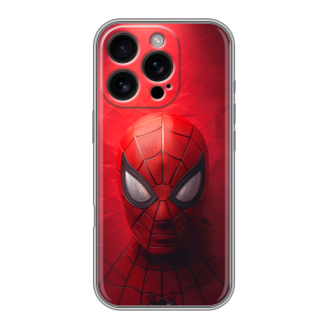 Силиконовый чехол на Iphone 16 Pro с принтом Spiderman Человек паук Силиконовый чехол на Iphone 16 Pro с принтом Spiderman Человек паук