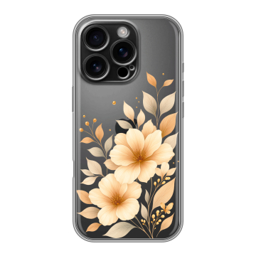 Силиконовый чехол на Iphone 16 Pro с принтом для девушки