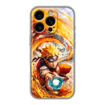Силиконовый чехол на Iphone 16 Pro с принтом Аниме Наруто Naruto Силиконовый чехол на Iphone 16 Pro с принтом Аниме Наруто Naruto