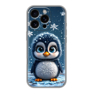 Силиконовый чехол на Iphone 16 Pro с принтом Новый год