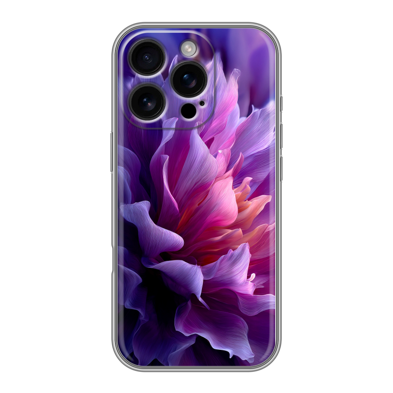 Силиконовый чехол на Iphone 16 Pro с принтом женский цветы Силиконовый чехол на Iphone 16 Pro с принтом женский цветы