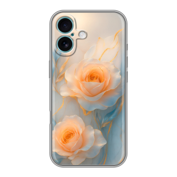 Силиконовый чехол на Iphone 16 Plus с принтом Женский