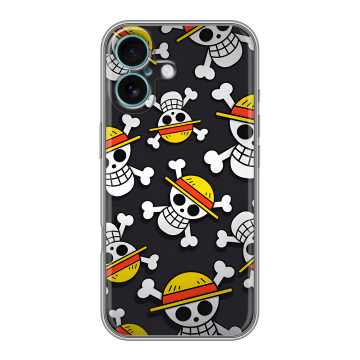 Силиконовый чехол на Iphone 16 Plus с принтом One Piece Ван Пис Силиконовый чехол на Iphone 16 Plus с принтом One Piece Ван Пис