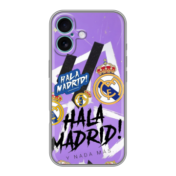 Силиконовый чехол на Iphone 16 Plus с принтом Real Madrid Реал Мадрид Силиконовый чехол на Iphone 16 Plus с принтом Real Madrid Реал Мадрид