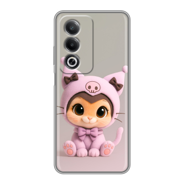 Силиконовый чехол на OPPO A3 Pro с принтом Куроми Kuromi Силиконовый чехол на OPPO A3 Pro с принтом Куроми Kuromi