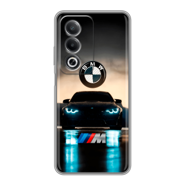 Силиконовый чехол на OPPO A3 Pro с принтом БМВ BMW Силиконовый чехол на OPPO A3 Pro с принтом БМВ BMW
