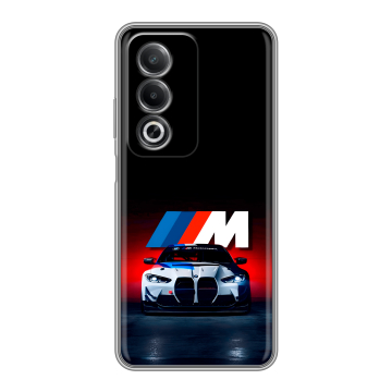 Силиконовый чехол на OPPO A3 Pro с принтом БМВ BMW Силиконовый чехол на OPPO A3 Pro с принтом БМВ BMW