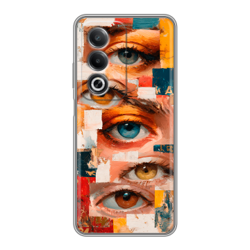 Силиконовый чехол на OPPO A3 Pro с принтом Модный принт Силиконовый чехол на OPPO A3 Pro с принтом Модный принт