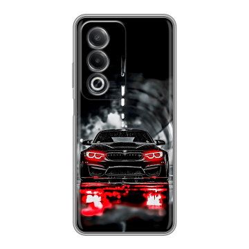 Силиконовый чехол на OPPO A3 Pro с принтом BMW БМВ Силиконовый чехол на OPPO A3 Pro с принтом BMW БМВ