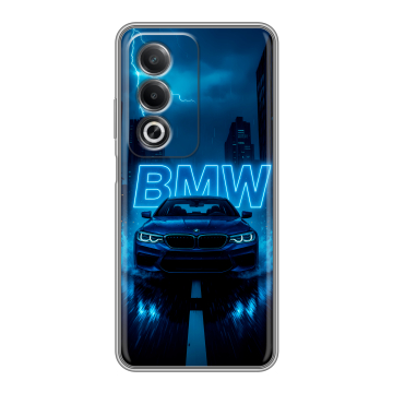 Силиконовый чехол на OPPO A3 Pro с принтом BMW БМВ Силиконовый чехол на OPPO A3 Pro с принтом BMW БМВ