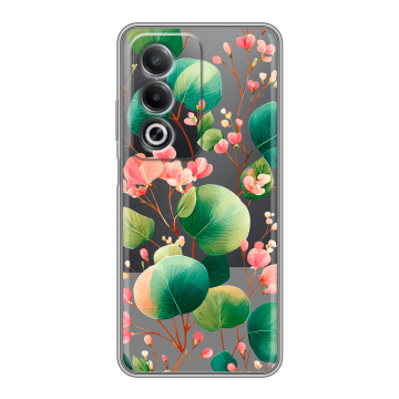Силиконовый чехол на OPPO A3 Pro с принтом женский Силиконовый чехол на OPPO A3 Pro с принтом женский