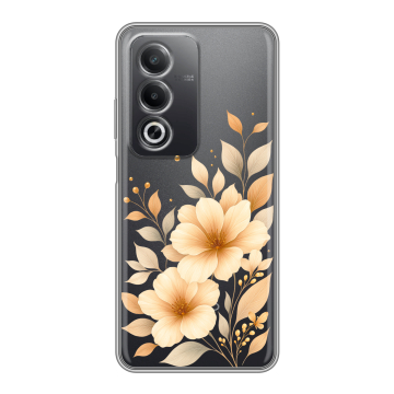 Силиконовый чехол на OPPO A3 Pro с принтом для девушки Силиконовый чехол на OPPO A3 Pro с принтом для девушки