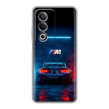Силиконовый чехол на OPPO A3 Pro с принтом BMW БМВ Силиконовый чехол на OPPO A3 Pro с принтом BMW БМВ