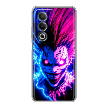 Силиконовый чехол на OPPO A3 Pro с принтом Death note Тетрадь смерти Силиконовый чехол на OPPO A3 Pro с принтом Death note Тетрадь смерти