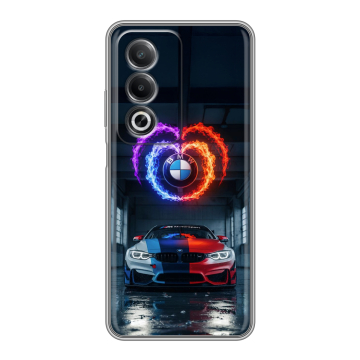 Силиконовый чехол на OPPO A3 Pro с принтом BMW БМВ Силиконовый чехол на OPPO A3 Pro с принтом BMW БМВ