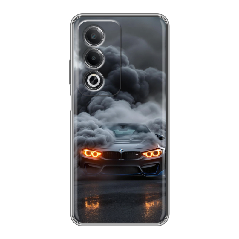 Силиконовый чехол на OPPO A3 Pro с принтом BMW БМВ Силиконовый чехол на OPPO A3 Pro с принтом BMW БМВ