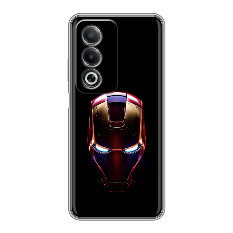 Силиконовый чехол на OPPO A3 Pro с принтом IronMan Железный человек Силиконовый чехол на OPPO A3 Pro с принтом IronMan Железный человек