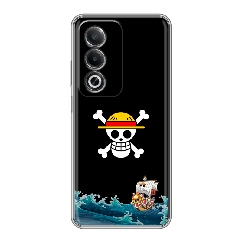 Силиконовый чехол на OPPO A3 Pro с принтом One Piece Ван Пис Силиконовый чехол на OPPO A3 Pro с принтом One Piece Ван Пис