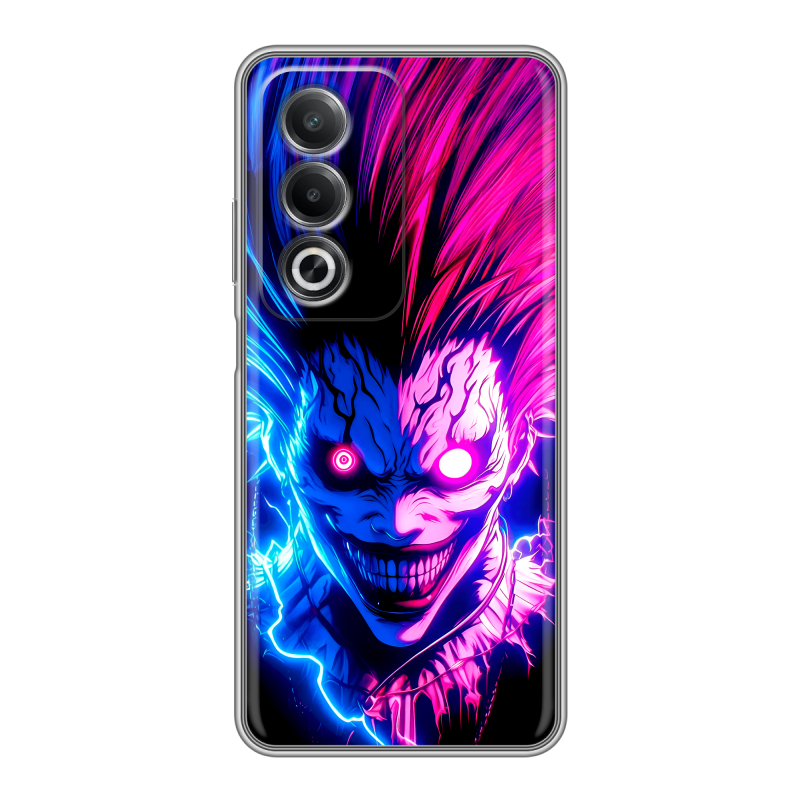 Силиконовый чехол на OPPO A3 Pro с принтом Death note Тетрадь смерти Силиконовый чехол на OPPO A3 Pro с принтом Death note Тетрадь смерти