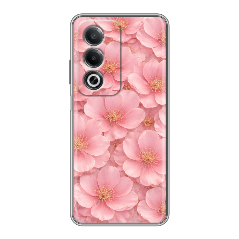 Силиконовый чехол на OPPO A3 Pro с принтом женский Силиконовый чехол на OPPO A3 Pro с принтом женский