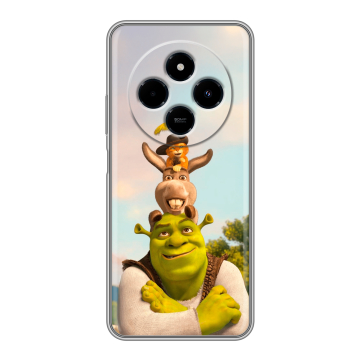 Силиконовый чехол на Xiaomi RedMi 14C с принтом Шрек Shrek Силиконовый чехол на Xiaomi RedMi 14C с принтом Шрек Shrek