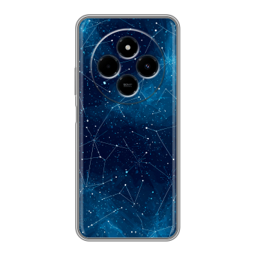 Силиконовый чехол на Xiaomi RedMi 14C с принтом Космос звезды Силиконовый чехол на Xiaomi RedMi 14C с принтом Космос звезды
