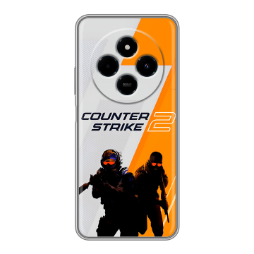 Силиконовый чехол на Xiaomi RedMi 14C с принтом Counter Strike Силиконовый чехол на Xiaomi RedMi 14C с принтом Counter Strike