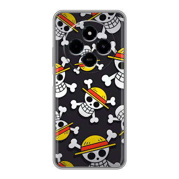 Силиконовый чехол на Xiaomi RedMi 14C с принтом One Piece Ван Пис