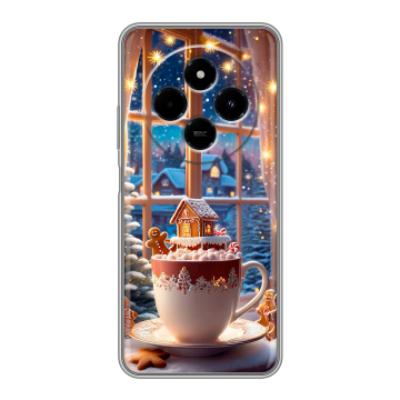 Силиконовый чехол на Xiaomi RedMi 14C с принтом Новый год