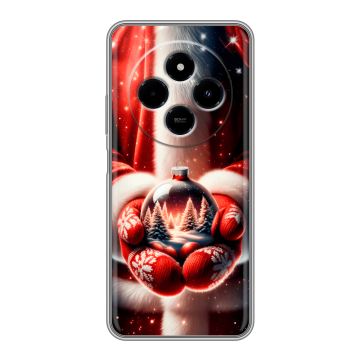 Силиконовый чехол на Xiaomi RedMi 14C с принтом Новый год