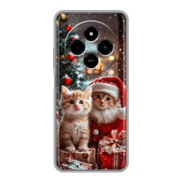 Силиконовый чехол на Xiaomi RedMi 14C с принтом Новый год