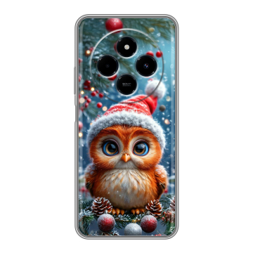 Силиконовый чехол на Xiaomi RedMi 14C с принтом Новый год